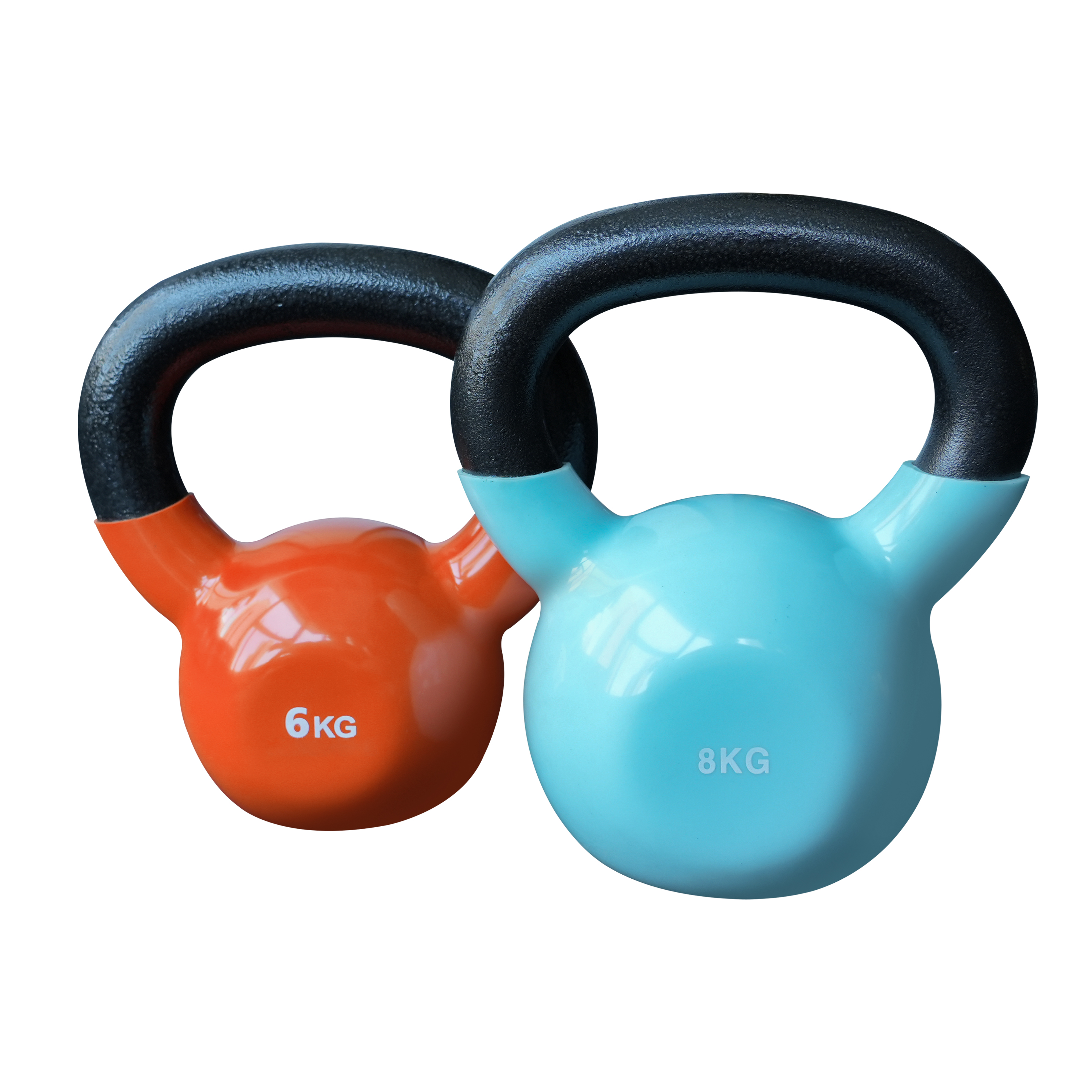 Cast Iron Vinyl Kettlebell 