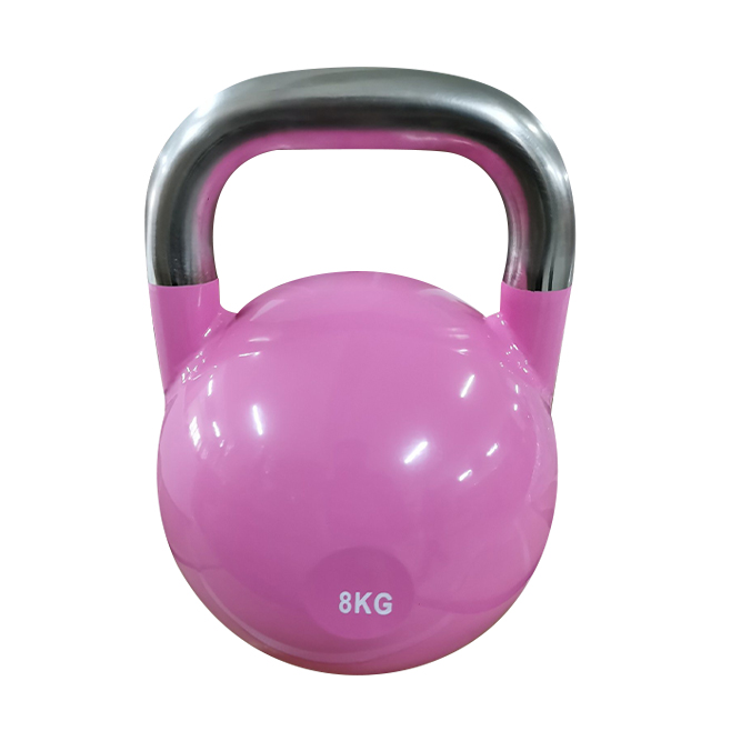 Pink Weight Steel Competition Kettlebell