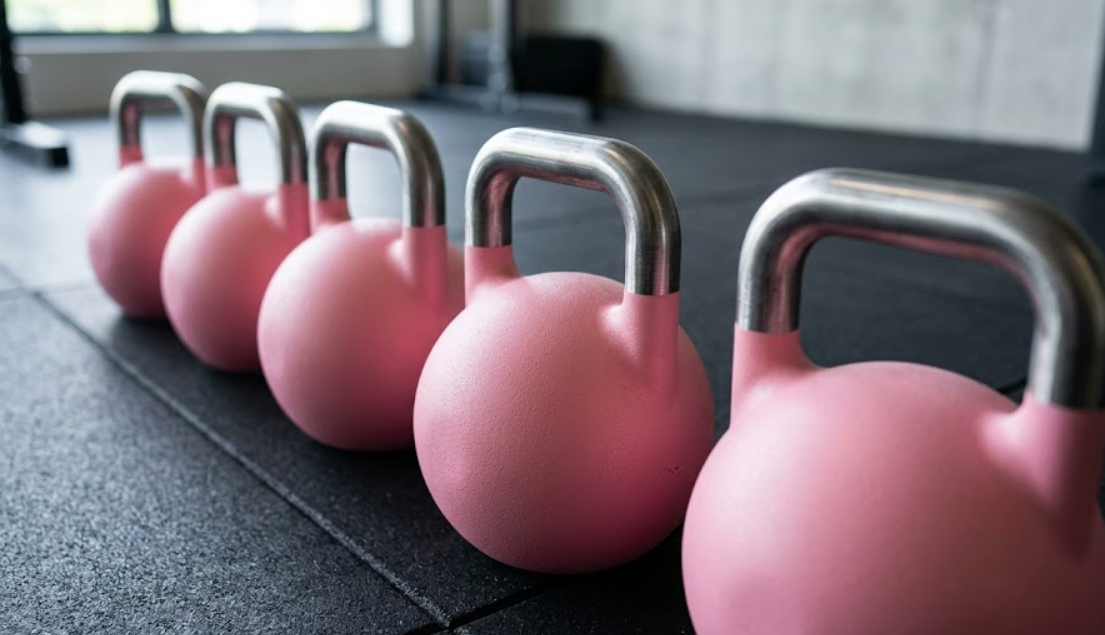 8kg Competition Kettlebell | Pink Standard Steel Kettlebell for Gyms(图1)