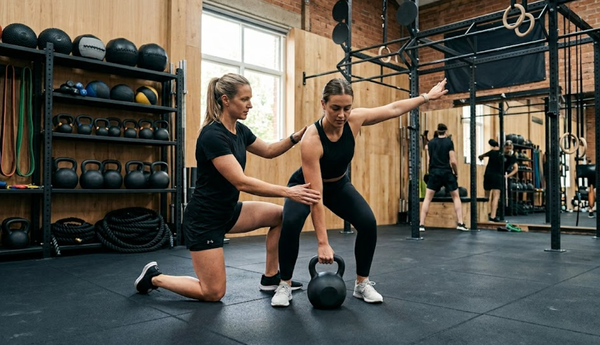 Space-Saving Adjustable PU Kettlebells for Small Gyms & Studios(图3)