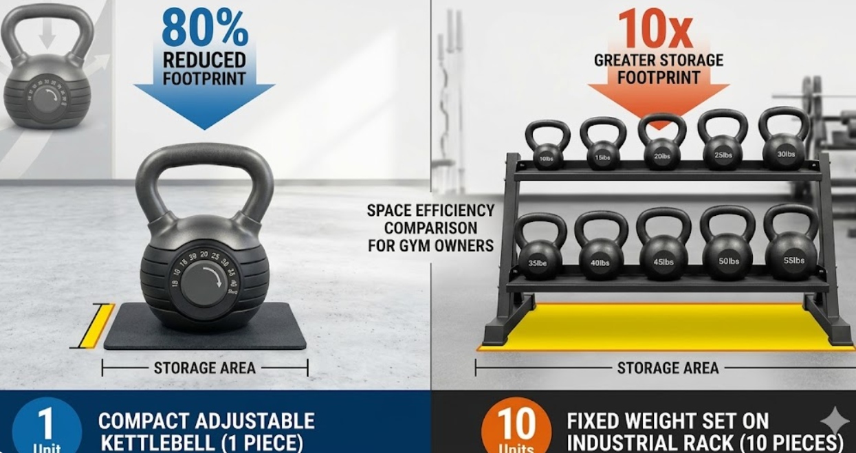 Best Home Kettlebell Set for Commercial & Retail: Adjustable vs. Fixed Comparison(图1)