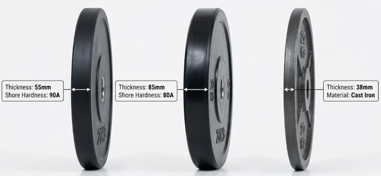 Best Weight Plates to Buy for Commercial Gyms: Bulk Pricing & Reviews(图1)