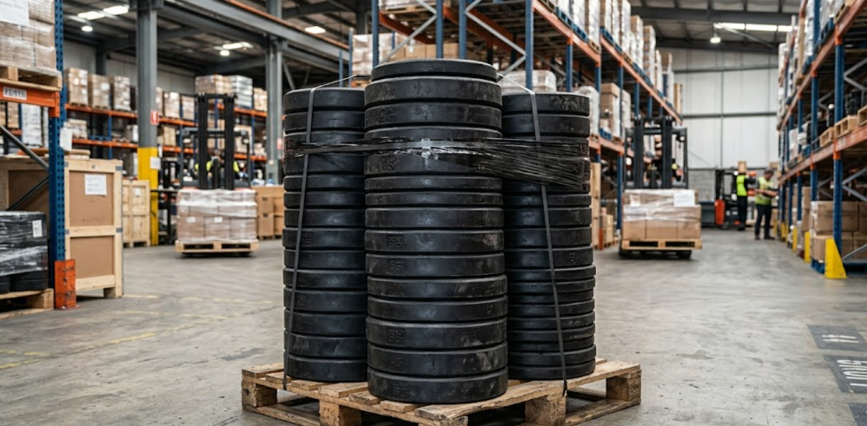 Rubber Weight Plates Set Manufacturer | Factory Direct Wholesale & OEM(图3)