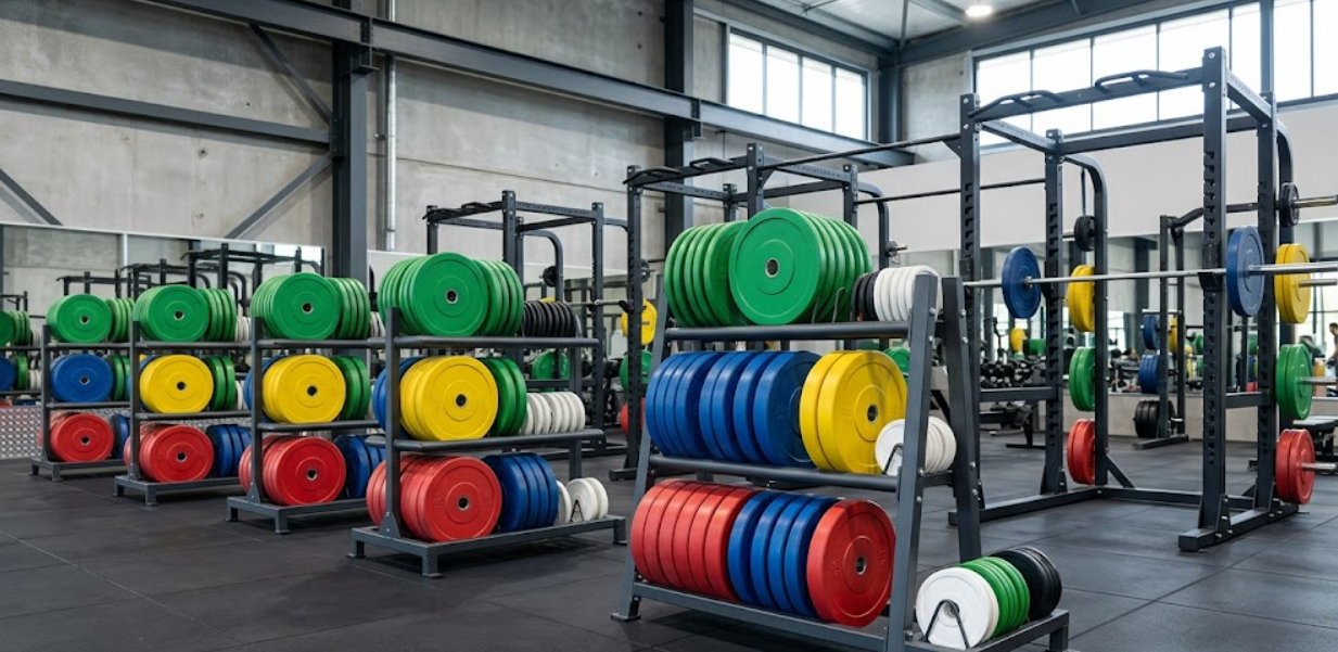 Premium Rubber Weight Plates Manufacturer | Bulk Gym Supply Solutions(图2)