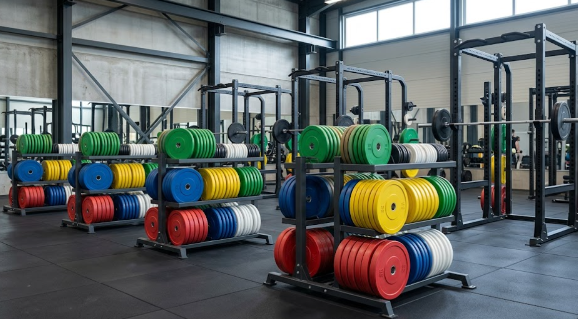 Premium Rubber Weight Plates Manufacturer | Bulk Gym Supply Solutions(图3)