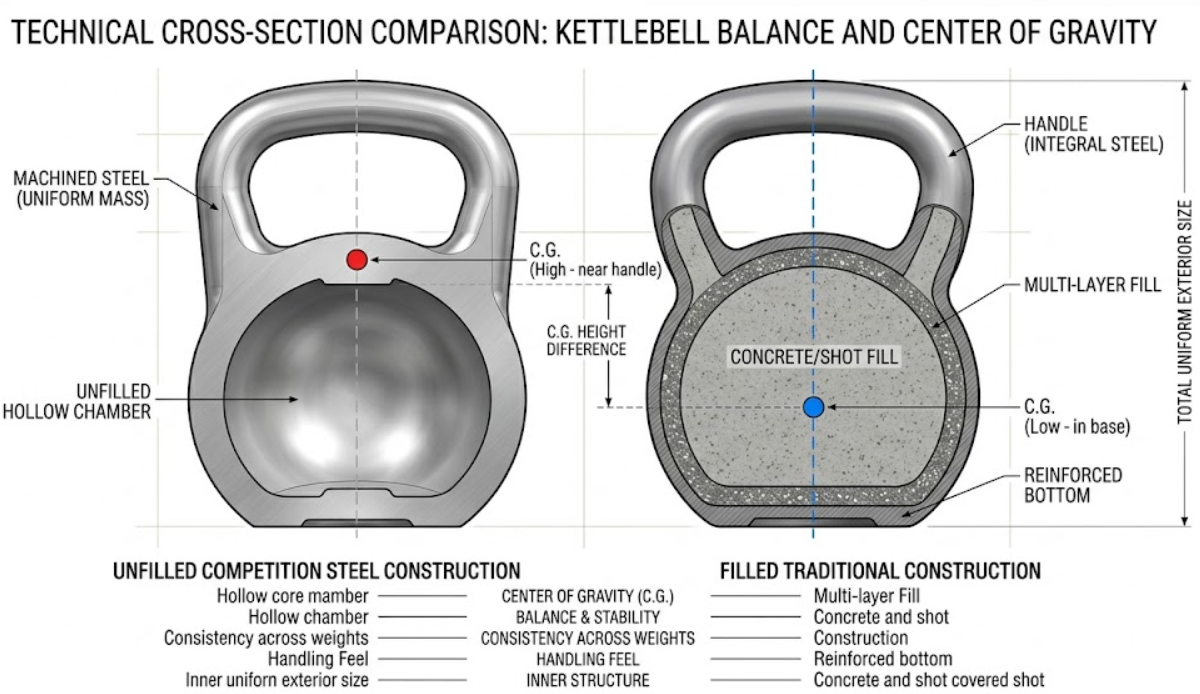The Ultimate Guide to Choosing the Best Competition Kettlebells for Commercial Gyms(图2)