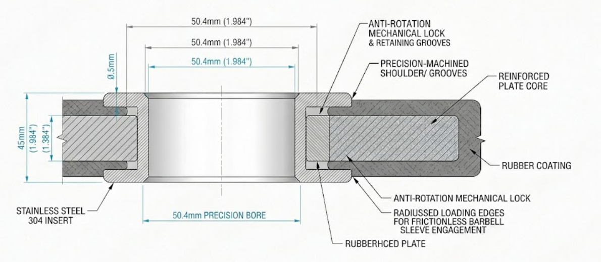 Best Olympic Weight Plates Set for Commercial Gyms | Wholesale Supplier(图3)