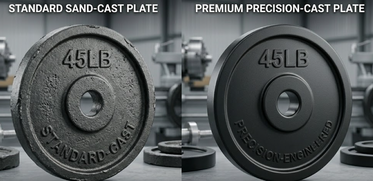 Cast Iron Weight Plates in Stock | Wholesale B2B Gym Equipment Supplier(图3)
