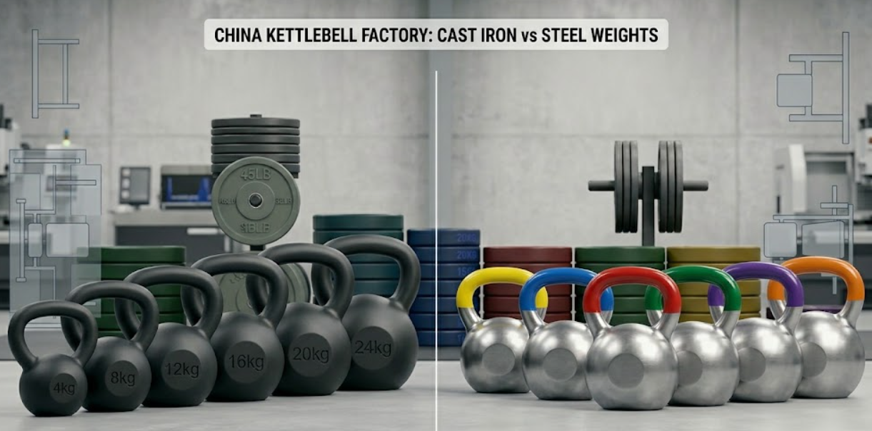 Top China Kettlebell Factory | High-Quality Cast Iron & Steel Mfg(图2)