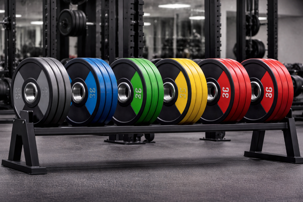 Commercial-Grade Weight Plates Wholesale | High-Precision Bumper Olympic Plates for Gyms(图2)