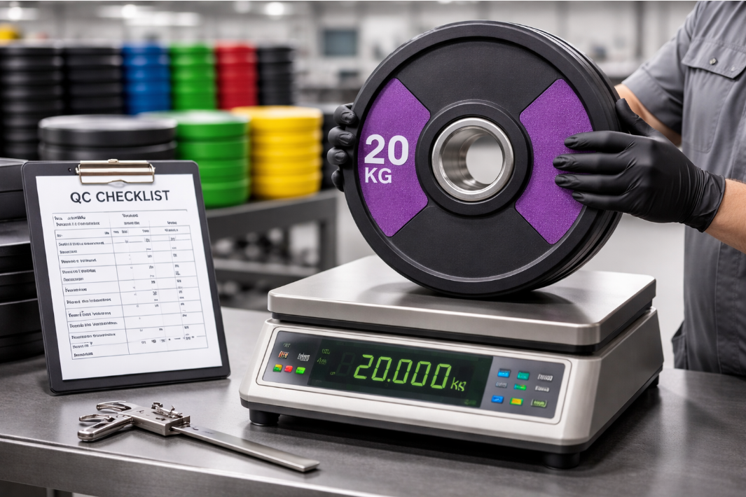 Commercial-Grade Weight Plates Wholesale | High-Precision Bumper Olympic Plates for Gyms(图3)