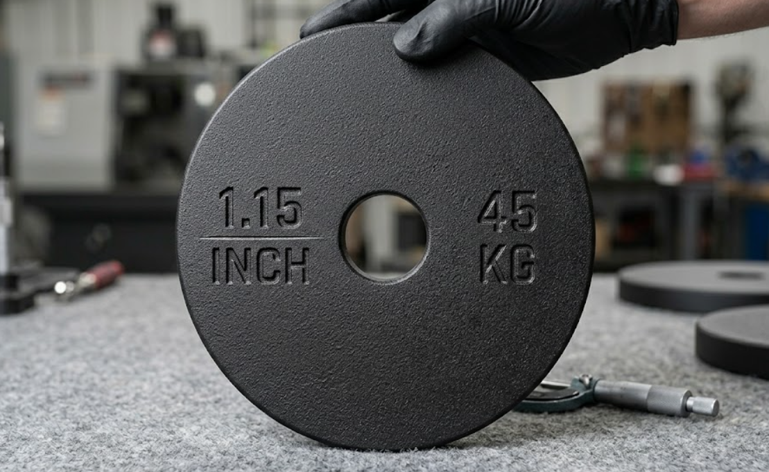 Custom 1.15 Inch Diameter Weight Plates Factory | High-Precision B2B Manufacturing(图2)