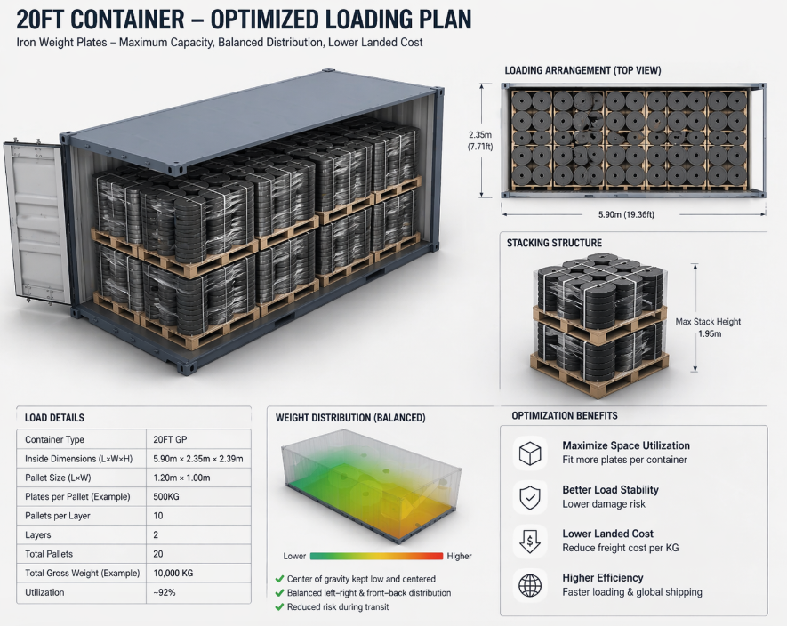 Wholesale Price of Iron Weight Plates | Bulk Factory-Direct Pricing(图3)