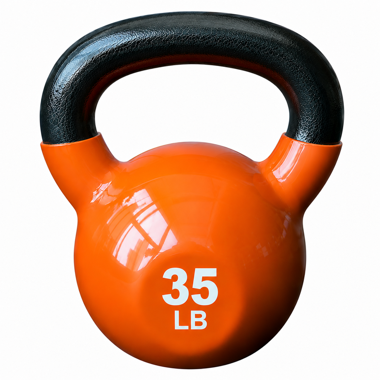 35 lb vinyl kettlebell